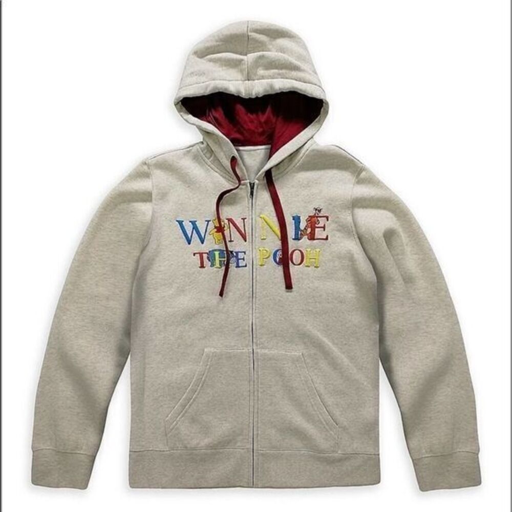 Disney NWT Small Winnie the Pooh Zip Hoodie Women